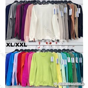 Svetr teplý dlouhý rukáv dámský nadrozměr (XL/2XL ONE SIZE) IMWDL2510230