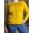 Svetr dlouhý rukáv dámský (S/M ONE SIZE) ITALSKá MóDA IMM22Fd5803 S/M black