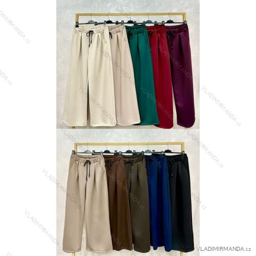 Tepláky elegantní dámské (S/M/L ONE SIZE) ITALSKÁ MÓDA IMWKK2511776