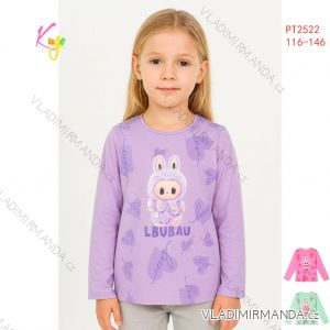 Tričko dlouhý rukáv dětské až dorost dívčí (116-146) KUGO PT2522