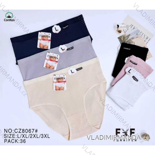 Nohavičky bavlnené dámske nadrozmer (L-3XL) FNF25CZ8067