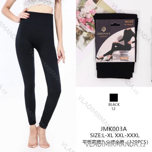 Lange Damenleggings, Oversize (L-3XL) GREENICE GRE25JMK003A