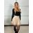 Top dlouhý rukáv dámský (S/M ONE SIZE) ITALSKÁ MÓDA IMWHD250001