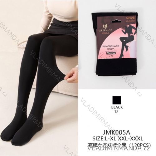 Punčocháče thermo dámské nadrozměr (L/XL - 2XL/3XL) GREENICE GRE25JMK005A