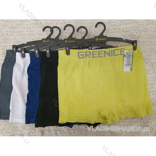 Herren-Boxershorts, Oversize (XL/2XL), GRÜN GRE254879
