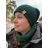 Wintermütze mit Pompon Damen (ONE SIZE) POLAND PRODUCT PV820056 EINHEITSGRÖSSE Smaragd