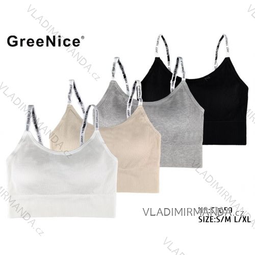 Women's strapless crop top (S/M - L/XL) GREENICE GRE25T3059
