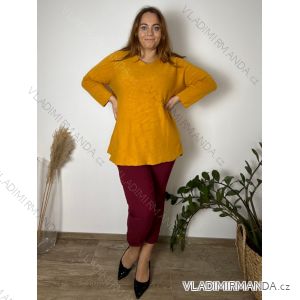 Ärmellose Jacke mit langen Ärmeln (uni sl) ITALIENISCHE Mode IMC17326