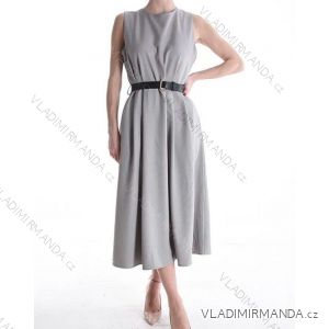 Women's Long Summer Sleeveless Dress (S/M ONE SIZE) ITALIAN FASHION IMPDY22LS16208