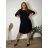 Women's Strapless Long Satin Party Dress (34-42) POLISH FASHION PMLEL24NATHALIE 42 black