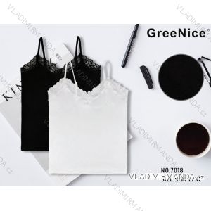 Croptop na ramínka dámský (S/M - L/XL) GREENICE GRE257018