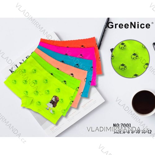 Kalhotky nohavičkové dorost dívčí (6-8, 8-10, 10-12) GREENICE GRE257001