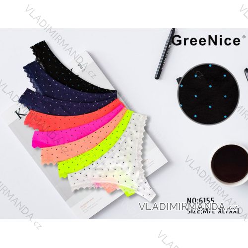Tanga dámské nadrozměr (M/L - XL/2XL) GREENICE GRE256155