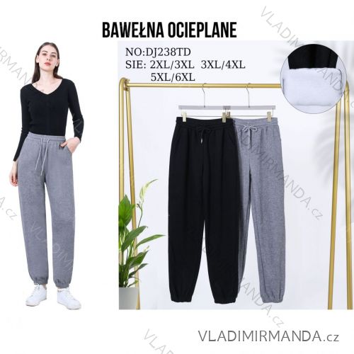 Lange Damen-Jogginghose, Oversize (2XL/3XL - 3XL/4XL - 5XL/6XL) MIE25DJ238TD