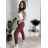Nohavice strečové dlhé dámske PANTALONE  (S/M/L ONE SIZE) IMPOZ25LV-6318