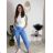 Nohavice strečové dlhé dámske PANTALONE  (S/M/L ONE SIZE) IMPOZ25LV-6318