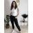 Women's Medium Length Skirt (S/M ONE SIZE) ITALIAN FASHION IMM23HG3154
