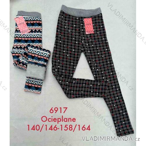 Legíny dlouhé zateplené dorost dívčí (140/146 - 158/164) MIE256917