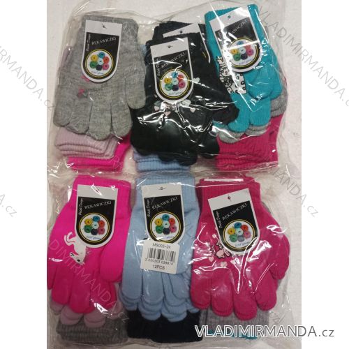 Rukavice zimné dievčenské (ONE SIZE) ECHT ECHT25MS003