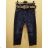 Rifle jeans v pase na gumu dětské  dorost chlapecké  (110-140) H.L. XIANG A391