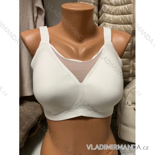 Podprsenka dámská nadrozměr (L-3XL) MAGNOLIA MAG25KJ15/DR L bílá