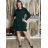 Warmes Langarm-Strickkleid für Damen (Einheitsgröße S/M) ITALIAN FASHION IMD221070