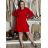 Warmes Langarm-Strickkleid für Damen (Einheitsgröße S/M) ITALIAN FASHION IMD221070