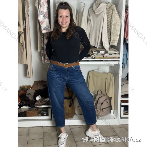 Lange Damenjeans (XS-XL) M.SARA MSR25SK279-3 L blau