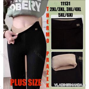 Legíny dlouhé zateplené dámské nadrozměr (2XL/3XL - 3XL/4XL - 5XL/6XL) MIE2511131
