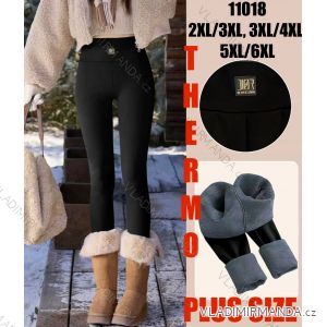 Legíny dlouhé thermo dámské nadrozměr (2XL/3XL - 3XL/4XL - 5XL/6XL) MIE2511018