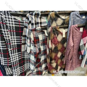 Tričko teplé dlouhý rukáv dámské nadrozměr (L-4XL) TOVTA TOV24HH3798