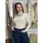 Women's Long Sleeve Knitted Turtleneck Sweater (S/M ONE SIZE) ITALIAN FASHION EXTRA ME IMM22FD9076/DR1 Red
