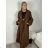 Women's long sleeve coat (40/42/44 ONE SIZE) ITALIAN FASHION IMPVN25251006