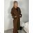 Women's long sleeve coat (40/42/44 ONE SIZE) ITALIAN FASHION IMPVN25251006