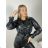 Women's long sleeve bodysuit (S/M/L ONE SIZE) ITALIAN FASHION IMPLP2355350060 S / M / L black