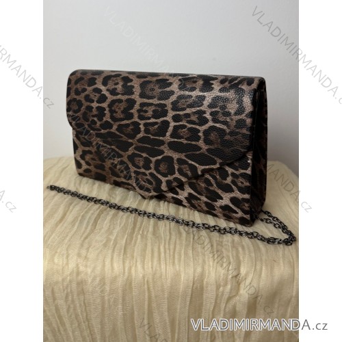 Kabelka psaníčko dámské (ONE SIZE) JESSICA LIS25A-2597/DUR ONE SIZE hnědá leopard