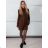 Women's Elegant Long Sleeve Dress (S/M ONE SIZE) ITALIAN FASHION IMPBB23B20866