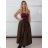 Sukně dlouhá dámská (S/M/L ONE SIZE) ITALSKÁ MÓDA IMM25M8019