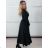Icecool short sleeve women's tunic (XS/S/M ONE SIZE) ITALIAN FASHION IMM25M6543 S / M / L black