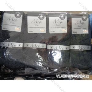 Ponožky slabé klasické pánské černé (39-46) VIRGIN NěMECKO H-3307