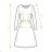 Women's strapless tulle party dress (S/M/L ONE SIZE) ITALIAN FASHION IM923001 beige 34