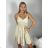 Women's short summer dress with straps (S/M ONE SIZE) ITALIAN FASHION IMPBB24B22578