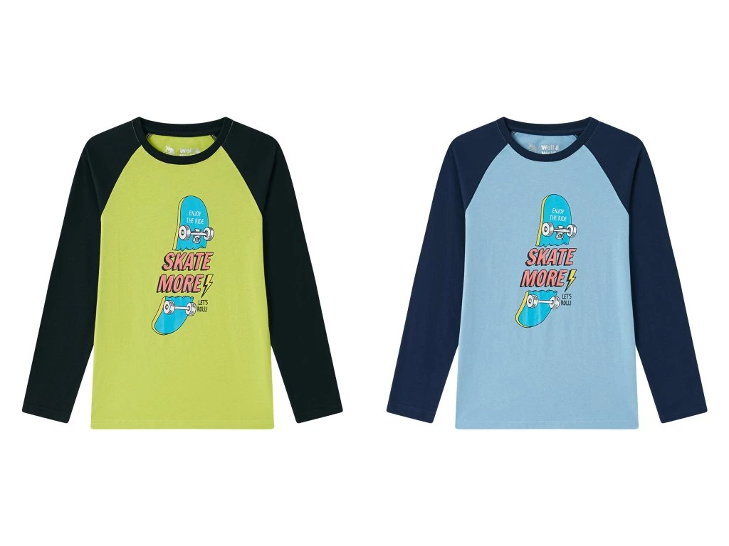 Tričko dlouhý rukáv dorost chlapecké (134-164) WOLF S2533A/KUS