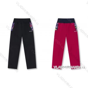 Kalhoty softshell dětské až dorost dívčí (104-134) WOLF B2583/KUS