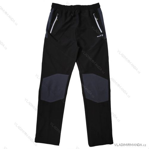 Kalhoty softshellové děstké dorost chlapecké (116-146) WOLF B2194