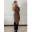 Dress sweater long sleeve ladies (uni sl) ITALIAN Fashion IM2188150 M/L/XL wine