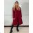 Dress sweater long sleeve ladies (uni sl) ITALIAN Fashion IM2188150 M/L/XL wine