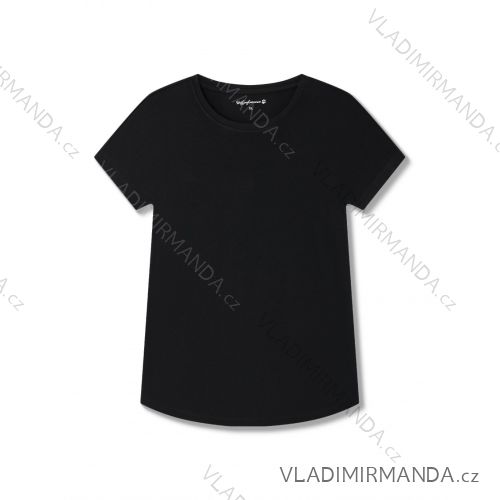 Tričko krátký rukáv dámské nadrozměr (M-3XL) WOLF D2523/KUS