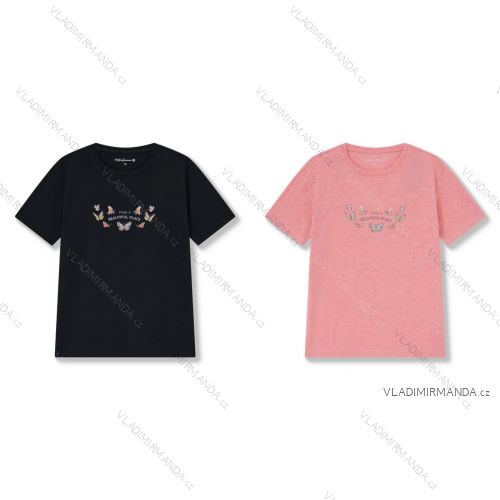 Women's short-sleeved T-shirt, oversized (M-3XL) WOLF D2522/KUS