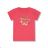 Short sleeve T-shirt for children's girls (98-128) WOLF S2515
